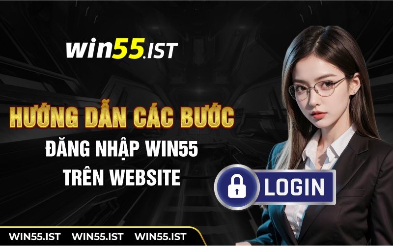 Hướng dẫn các bước đăng nhập WIN55 trên website